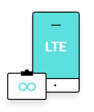 LTE 스폰서 아이콘