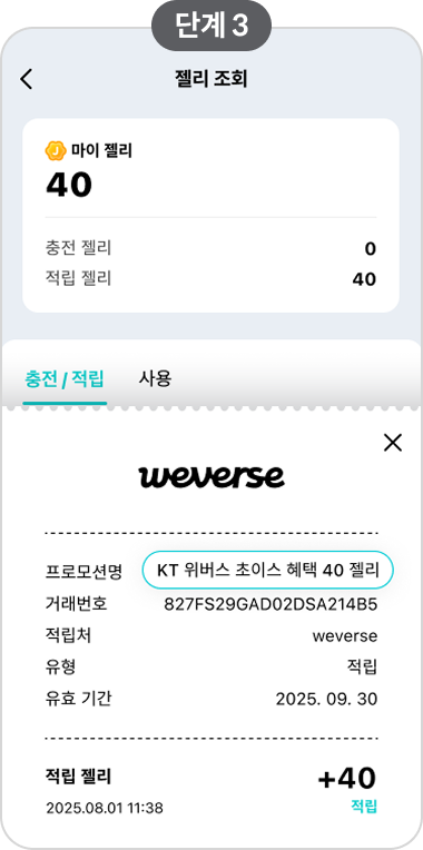 내역 확인하기 3단계